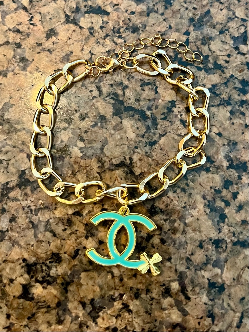 Chanel charm bracelet